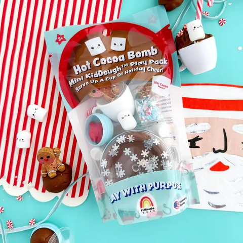 Kiddough Mini Play Kit | Hot Cocoa Bomb - 1