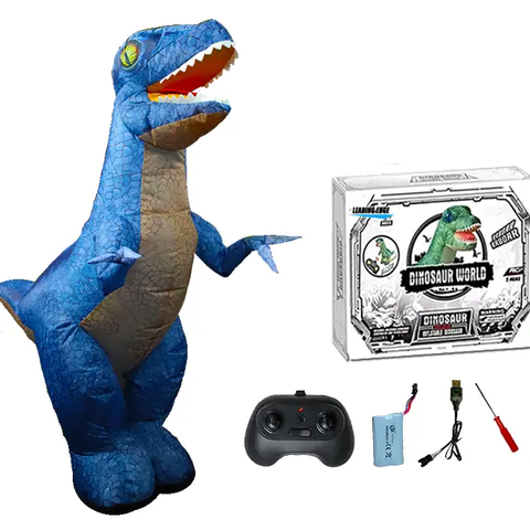 Inflatable Dinosaur RC Blue | 6+
