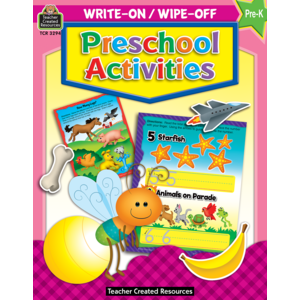 Write-On/Wipe-Off Book | Preschool Activities - CR Toys