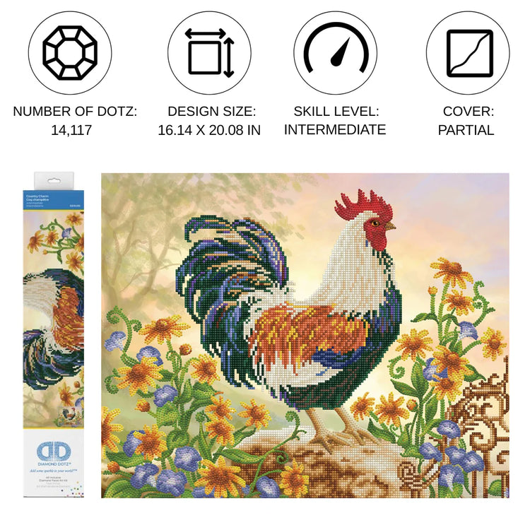 Diamond Dotz Diamond Painting | Country Charm 8+ - 4