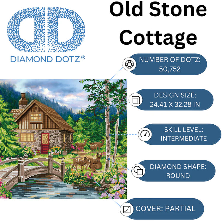 Diamond Dotz | Old Stone Cottage 8+ - CR Toys