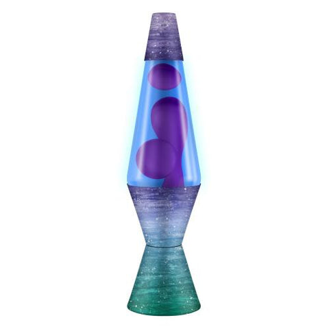 Lava Lamp | Ceramic Dip/Prp/Blue 14.5