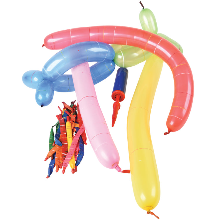 Rocket Balloons With Pump - Balloon Fun! Aaaa4758
