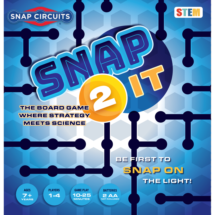 Snap Circuit Snap 2 It Board Science Game Scboardgame - 8