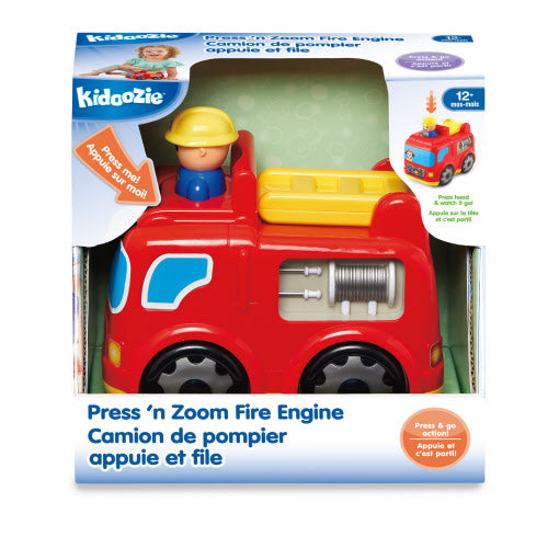 Press N Zoom Fire Engine 1+ - CR Toys