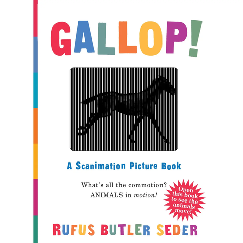 Scanimation Book | Gallop - 1