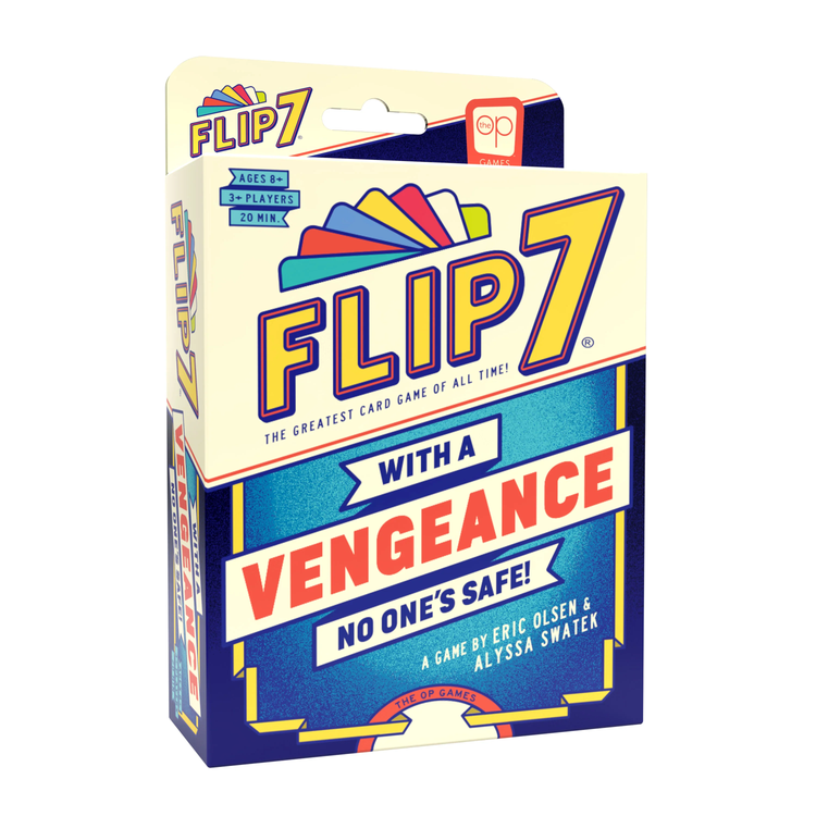 Flip 7 With A Vengeance Card Game 8+ - 1