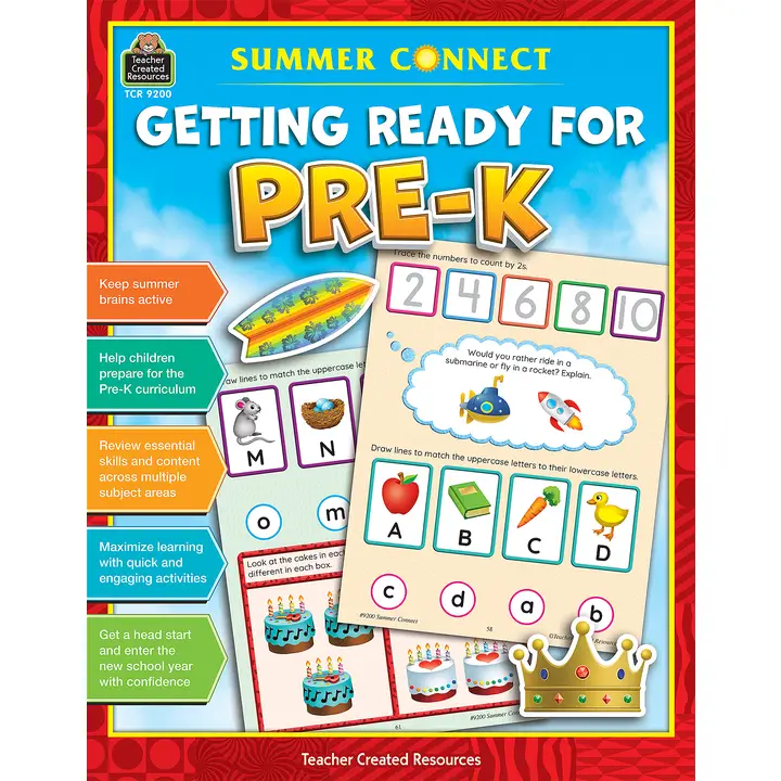 Teacher Creative Resources | Getting Ready for Pre-K 4+ - CR Toys
