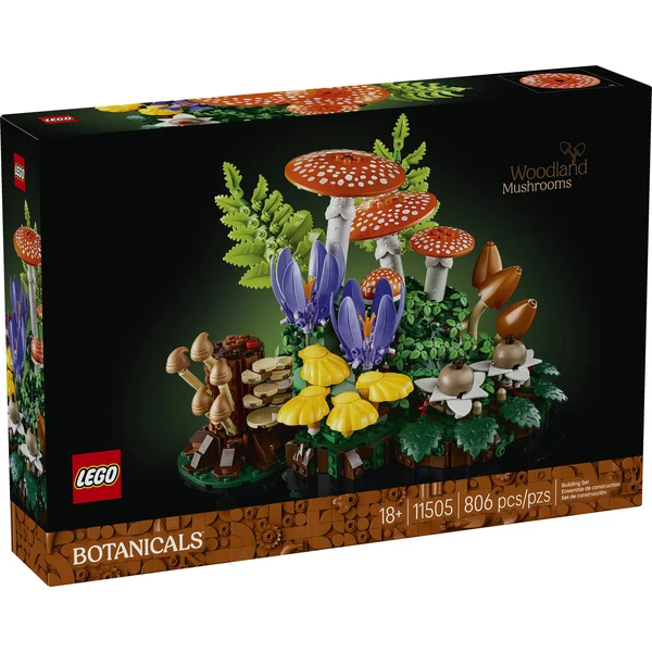 Lego Botanical | Woodland Mushroom 806 pcs 18+ - 1