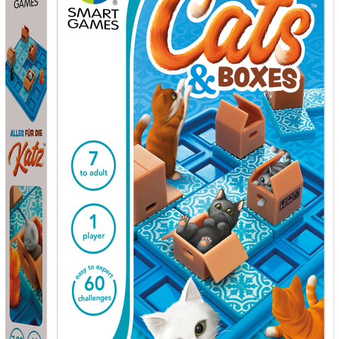 Cats & Boxes | Single Player Logic Game 7+ - 1
