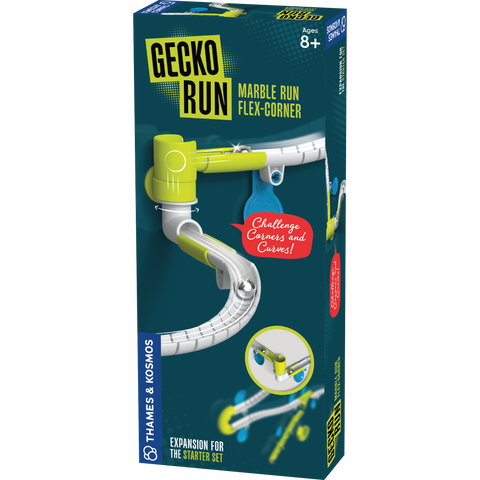 Gecko Run | Marble Run Flex-Corner Expansion Pack 8+