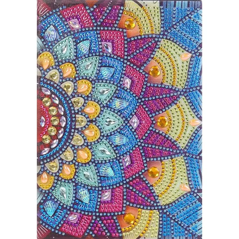 Diamond Painting | Colorful Mandala Notebook - 1