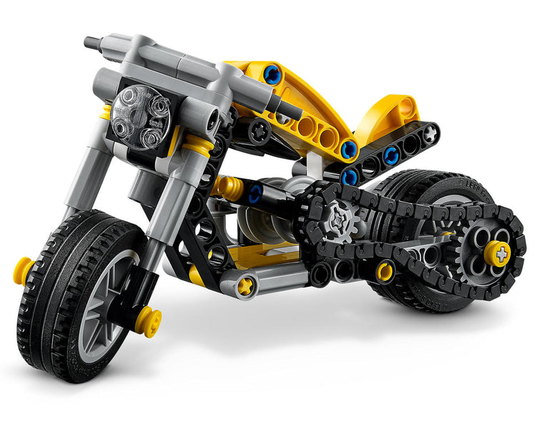 Lego Technic | Yellow Motorcycle 7+ - 4