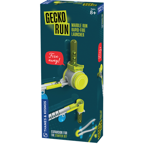 Gecko Run: Marble Run Rapid-Fire Launcher Expansion 8+