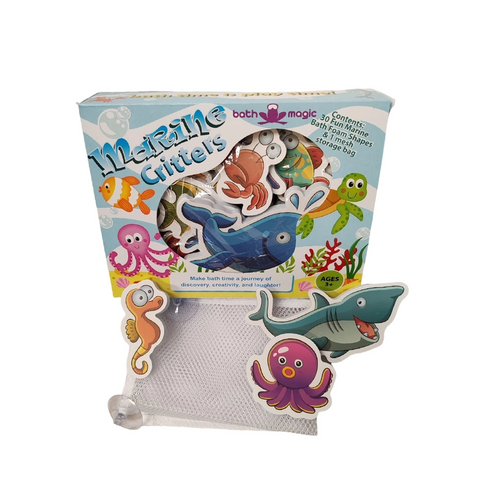 Bath Magic Foam Critters | Marine Animals