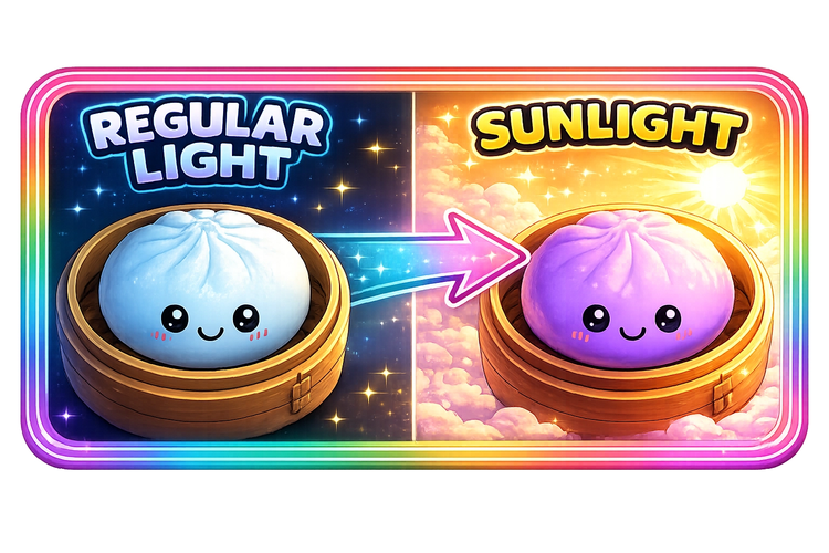 Fun Doh | Color Changing Dumpling Squishy Toy - 2