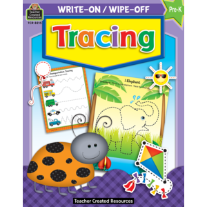 Write-On/Wipe-Off Book | Tracing