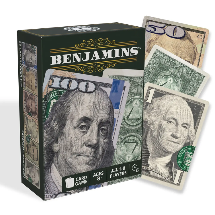 Benjamins Cash Cards Card Games 8+ - 1