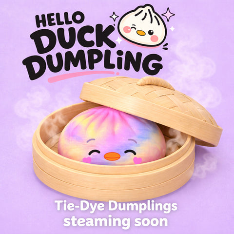 Hello Duck Dumpling | Tie-Dye - CR Toys