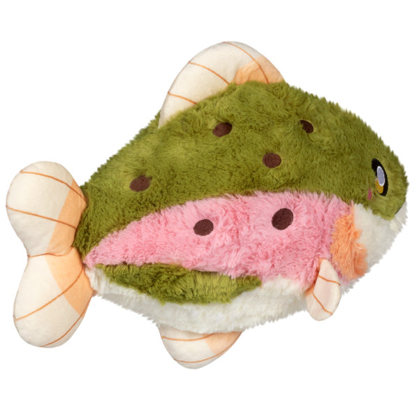 Mini Squishable | Rainbow Trout Plush 3+