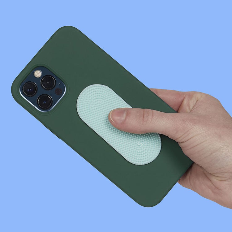 Slabs Silicone Sensory Sticker | Static Teal - 3