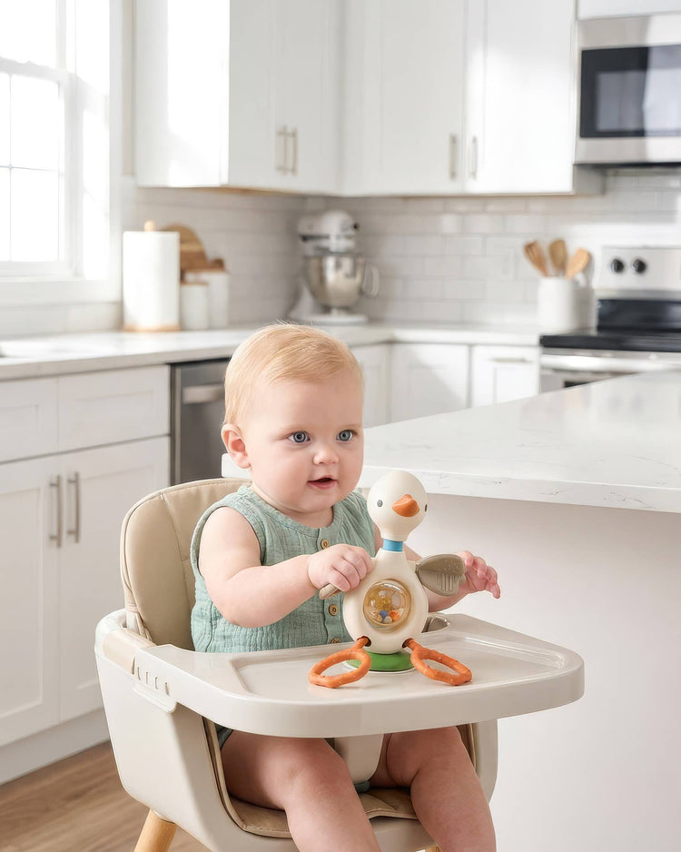 Itzy Twist & Bop | High Chair Sensory Toy Goose 3M+ - 3
