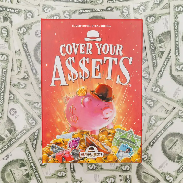 Cover Your Assets Card Game Ages 8+
