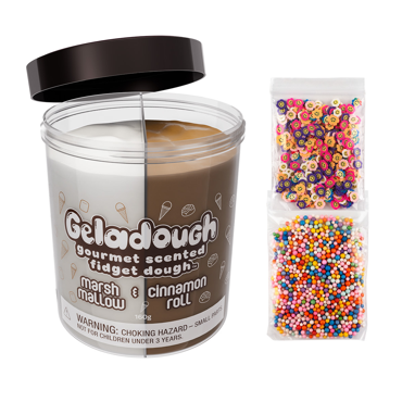 Geladough | Marshmallow & Cinnamon Roll