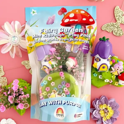 Kiddough Mini Play Kit | Fairy Garden 3+ - 1