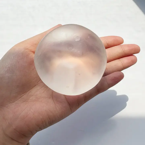 Coconut Oil | White Squishy Ball - 1