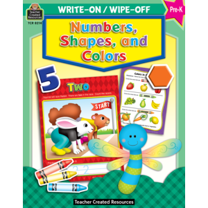 Write-On/Wipe-Off Book: Numbers, Shapes and Colors Pre-K