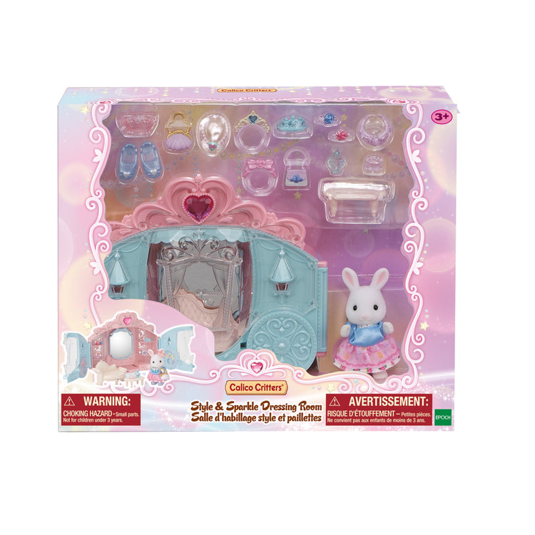 Calico Critters | Style & Sparkle Dressing Room CC2175