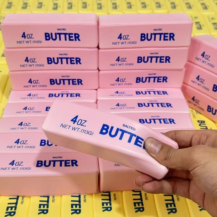 Butter Stick | Pink Slow Rise Squishy - CR Toys