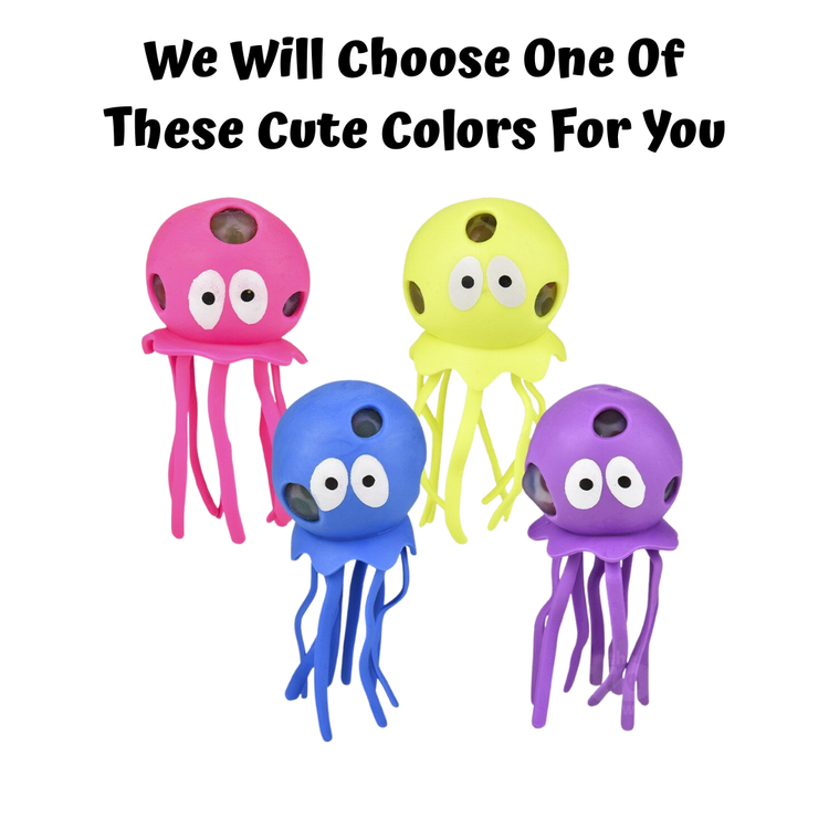 Squish and Stretch Beaded | Octopus - CR Toys