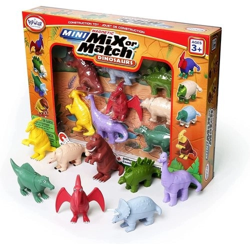 Mini Magnetic Mix Or Match Dinosaurs Deluxe 3+ | CR Toys
