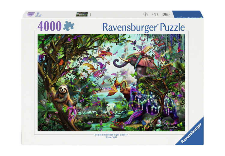 Puzzle | Tropical Dragons 4000pc - CR Toys
