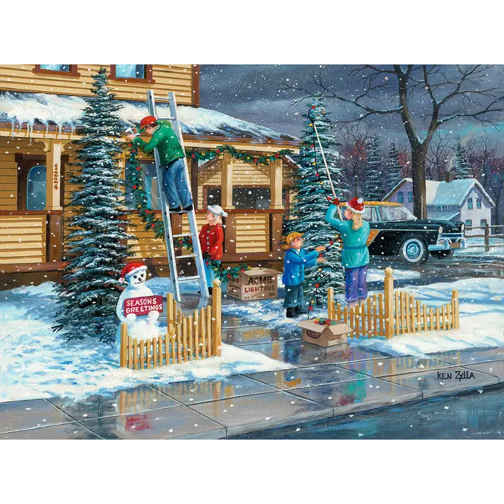 Deck the Halls 1000pc Puzzle