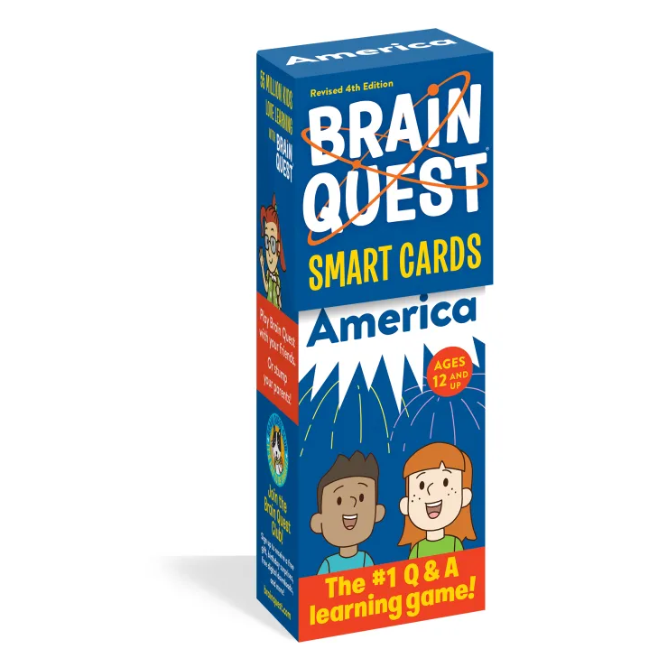 Brain Quest America Smart Cards Revised 4th Edition - CR Toys