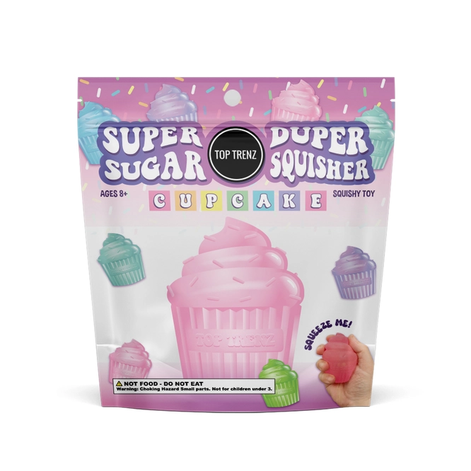 Super Duper Sugar Squisher | Sprinkle Filled Cupcake - 1