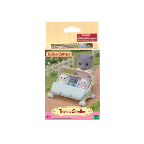 Calico Critters | Triplets Stroller CC1898 - 1