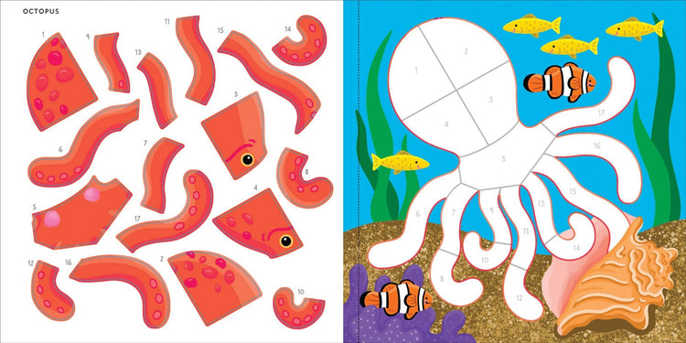 Peter Pauper Press Under the Sea sticker book