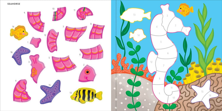 Peter Pauper Press Under the Sea sticker book