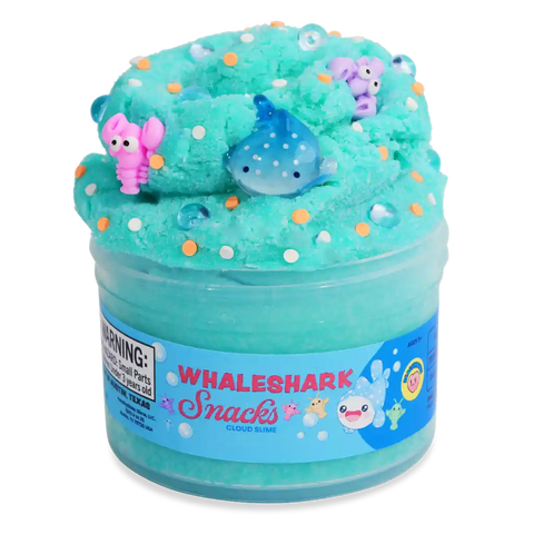 Peachybbies Slime | Whale Shark Snacks Cloud Slime - 1
