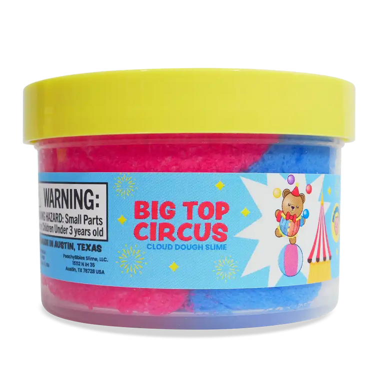 Peachybbies Slime | Big Top Circus Cloud Dough Slime - 3