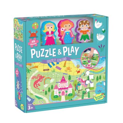 Puzzle And Play: Fantasy Funland Floor Puzzle 14125378