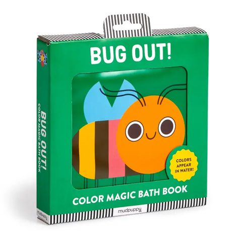 Bug Out! Color Magic Bath Book - CR Toys