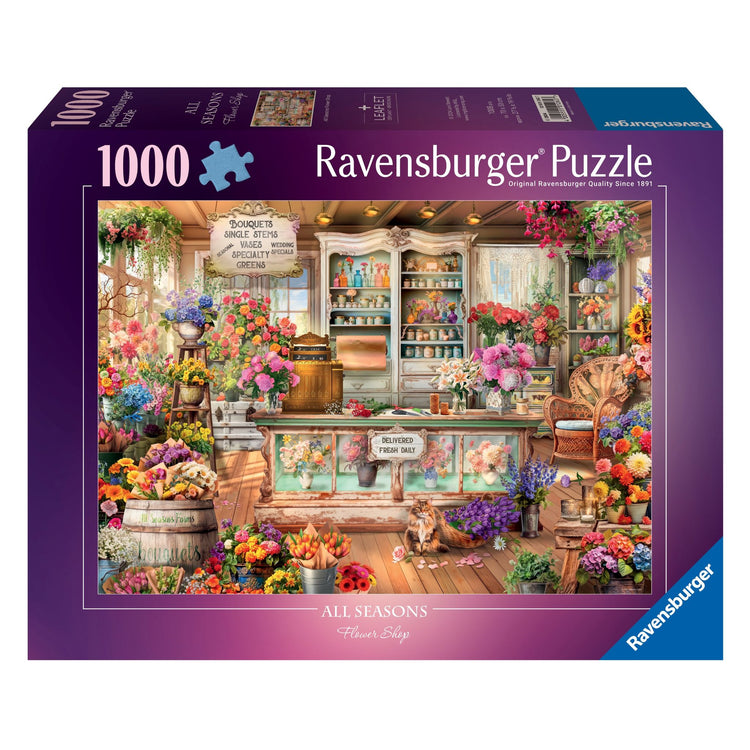Puzzle | All Seasons Flower Shop | 1000 Pc - CR Toys