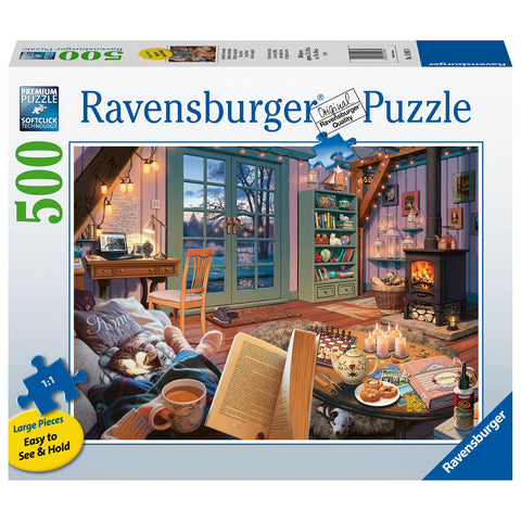 Puzzle | Cozy Retreat | 500 pc Large Format - CR Toys