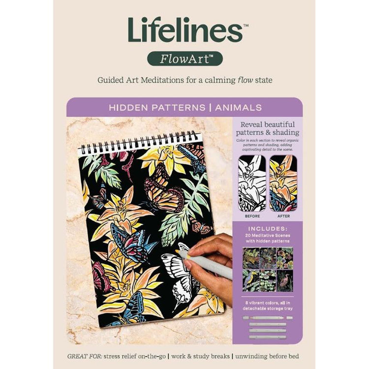 Lifelines | FlowArt | Hidden Patterns Animals