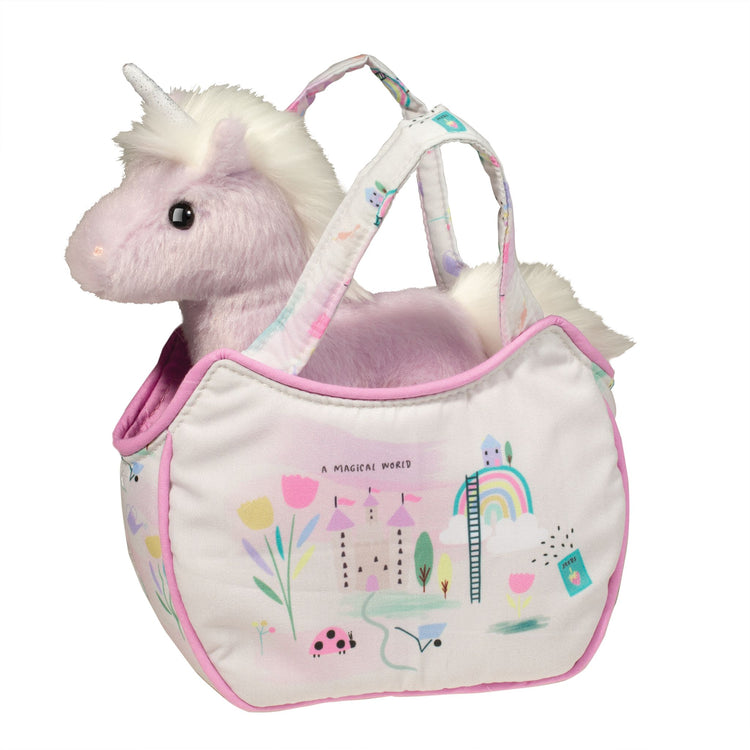 Sassy Sak | Magical World W/Purple Unicorn Plush 2+ - 1